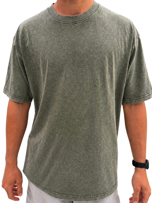 Drop Shoulder Byrd Brain Tee